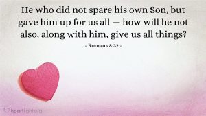 Today’s Verse – Romans 8:32