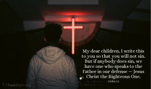 Today’s Verse – 1 John 2:1